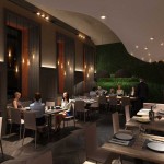 Planung für Neugestaltung Restaurant Innenarchitektur