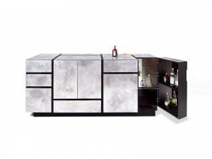 Sideboard als Bar
