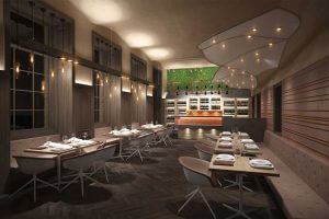 Restaurant Neu Planung Rendering 3D