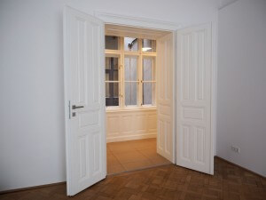 Sanierung Fenster, Innentueren, Boden