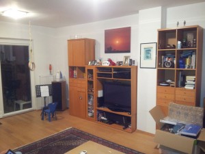 Wohnzimmer vorher