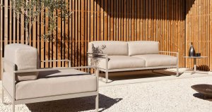 Outdoor Sofa mit Lehne modern Bivaq SIT