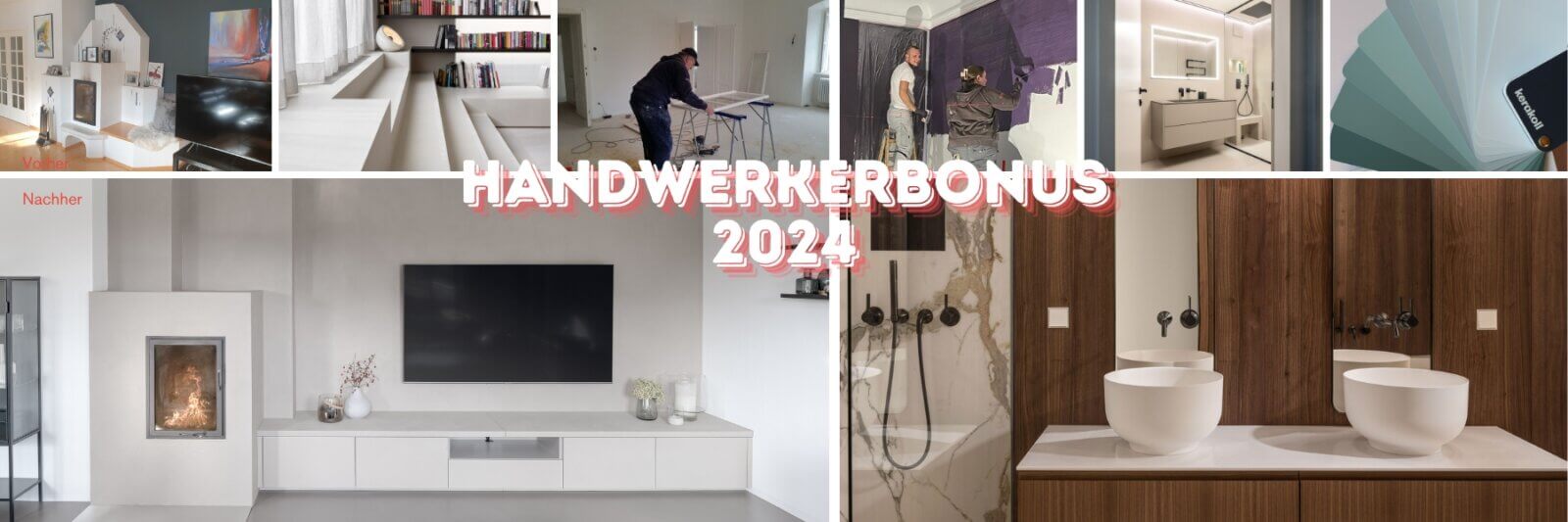 Handwerker-Bonus 2024 Tischler